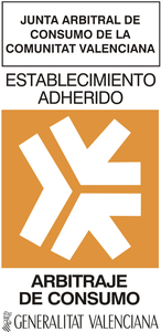 Distintivo oficial de adhesión al Sistema Arbitral de Consumo — Junta Arbitral de Consumo de la Comunitat Valenciana